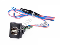 АЗУ 2хUSB (2х2) "Штат" для а/м ГРАНТАПРИОРА  (2202)  /1/50