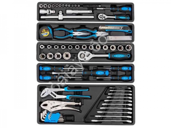 Набор инструментов 83пр. 1/4", 1/2" (6гр.) KINGTUL