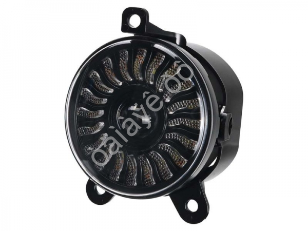 Фары противотуманные светодиодные универсальные круглые ДХО + поворотник 12-24V, 18w, 3,5in, 1800lm (2шт.) HL-C238