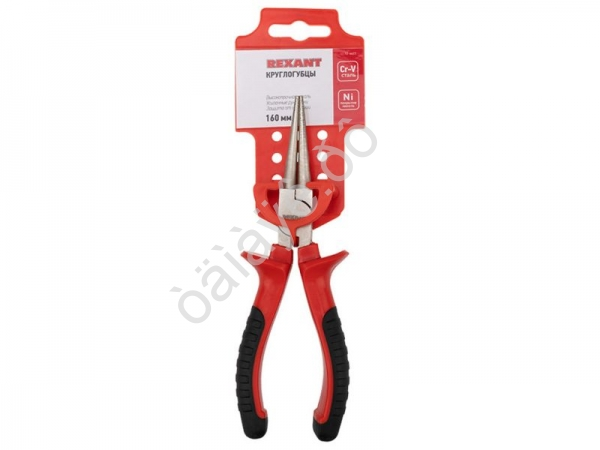 Круглогубцы 160мм, никелированные REXANT /1/6/60 Круглогубцы 160мм, никелированные REXANT /1/6/60