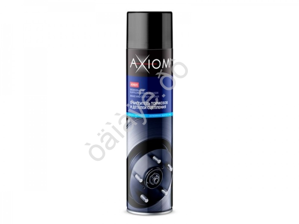 Очиститель деталей тормозов и сцепления AXIOM 800мл /1/12 Очиститель деталей тормозов и сцепления AXIOM 800мл /1/12