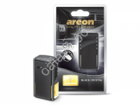 Освежитель воздуха "Аreon CAR BOX SUPERBLISTER" на дефлектор, Black Crystal/Черный Кристалл /1/12