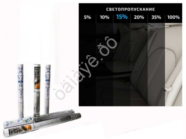 Плёнка тонировочная MTF "Америка" 15% (0.75м х 3м) /1/30 Плёнка тонировочная MTF "Америка" 15% (0.75м х 3м) /1/30