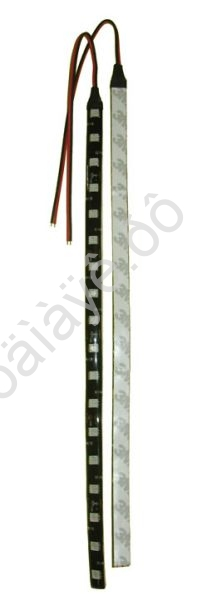 Лента  18 SMD 5050 30см белая (черн.осн.), (блистер, 2шт.) М5 1/200_