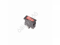 Переключатель 250V 6A (2c) ON-OFF красный Mini/10 Переключатель 250V 6A (2c) ON-OFF красный Mini/10
