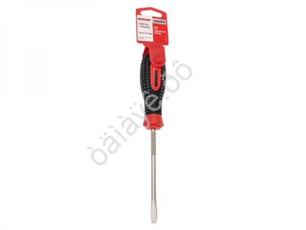 Отвертка шлицевая "REXANT" SL 6х125мм /1/12