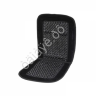 Накидка на сиденье массажная, деревянные шарики, черный NG  /1/20