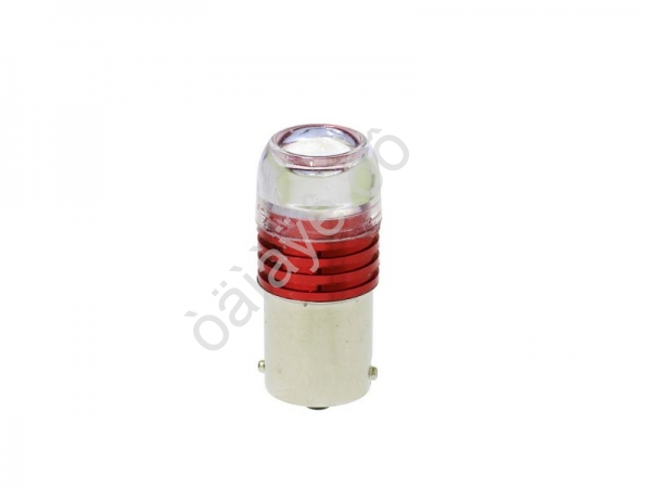 Светодиод стробоскоп красный 12V P21W BA15S 1156 /1/50