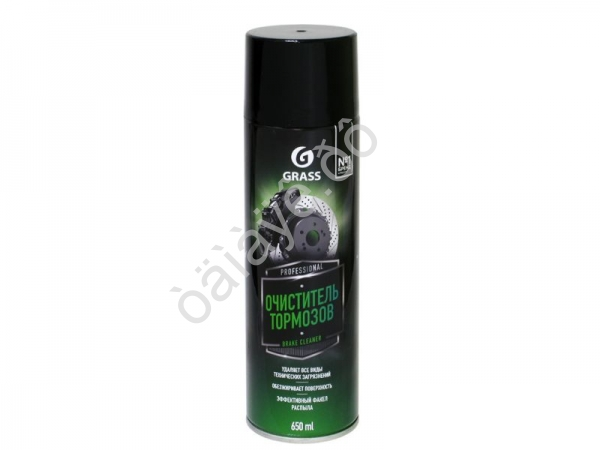 Очиститель тормозов Brake cleaner (аэрозоль 650 мл) GRASS Очиститель тормозов Brake cleaner (аэрозоль 650 мл) GRASS