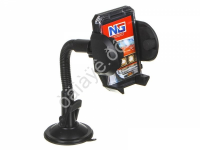 Держатель телефона GPS,КПК на присоске, раздвижной 50-115мм, гибкая ножка, NEW GALAXY /1/25/50