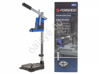 Стойка для дрели (высота: 500мм, ход: 0-60мм, размер стола: 150х150мм,диапазон держателя: 34-43мм) Forsage