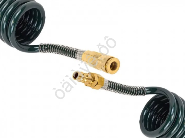 Шланг PU спиральный 8мм х 12мм х 20м с быстроразъемами (максимальное давление - 15bar, рабоч RockForce Шланг PU спиральный 8мм х 12мм х 20м с быстроразъемами (максимальное давление - 15bar, рабоч RockForce