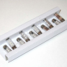 Светодиод 12V T11x36/38 S8,5 3SMD (3,5x2,8) BLUE "Маяк" /10