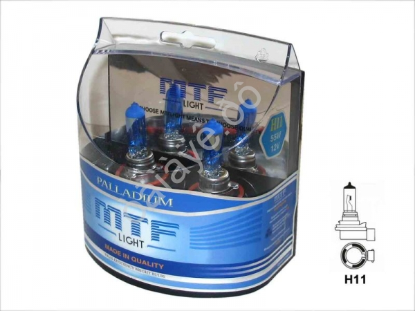 Набор ламп MTF H11 12V55W Palladium 5500K (Корея) Набор ламп MTF H11 12V55W Palladium 5500K (Корея)