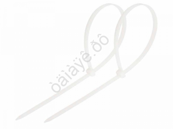 Хомут пластиковый 7.6х500 REXANT бел (в уп.100шт) /1/5/25