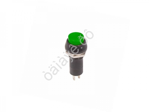 Кнопка 250v 1A(2c) ON-(OFF) зелёная1/10 Кнопка 250v 1A(2c) ON-(OFF) зелёная1/10