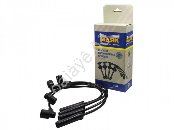 Комплект высоковольтных проводов для а/м ВАЗ 2110 – 2115 с инжекторным 8-ми клапанным двигателем 1.6 л. Маяк AVV-005