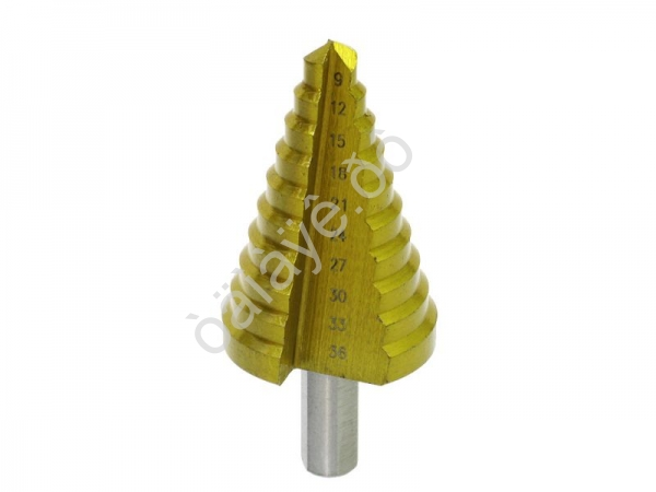 Сверло ступенчатое 9,0 - 36,0мм М5 /1/100_