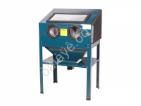 Пескоструйная камера (объем-220л, 425-708л/мин, 2.7-5.4атм)пневмо Forsage