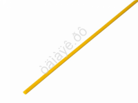 Термоусадочная трубка  2,5мм REXANT желтая (50м) 1/100