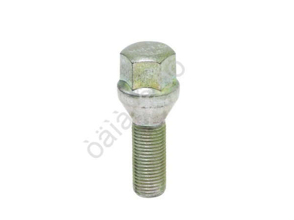 Болт М12*1,25*28, конус, ключ 17, цинк /1/20_