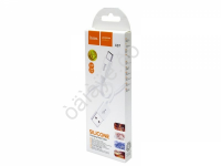 Дата-кабель MicroUSB 1м, 2,4А, белый X87 (36шт в уп) Hoco
