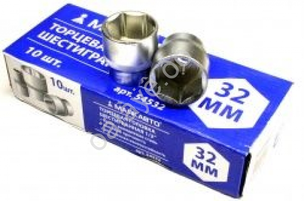 Головка 32мм 1/2" 6гр. МАЯКАВТО™ 1/10/60_ Головка 32мм 1/2" 6гр. МАЯКАВТО™ 1/10/60_