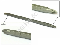 F122D12 1/4" Бита-позидрайв, двусторонняя PZ.1xPZ.2, L=165мм /10 F122D12 1/4" Бита-позидрайв, двусторонняя PZ.1xPZ.2, L=165мм /10