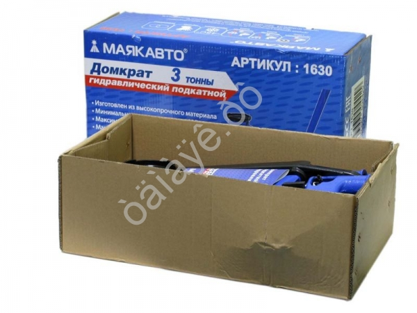 Домкрат гидравлический подкатной 3т h=135-460мм МАЯКАВТО™  /1_