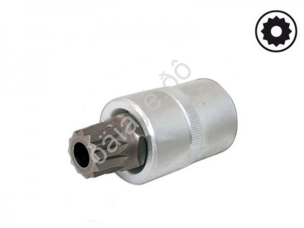 F34805516Т Головка-бита 1/2" Spline М16 L=55 с отверстием /1/10 F34805516Т Головка-бита 1/2" Spline М16 L=55 с отверстием /1/10