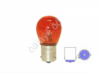 Лампа МАЯК А 12V 21W BAU15S ORANGE(смещ.цоколь)   (мин.уп.100шт) /100/1000
