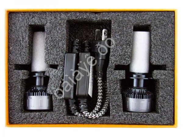 Светодиодные лампы MTF CYBER LIGHT, H7, 12V, 45W, 3750lm, 6000K, кулер,