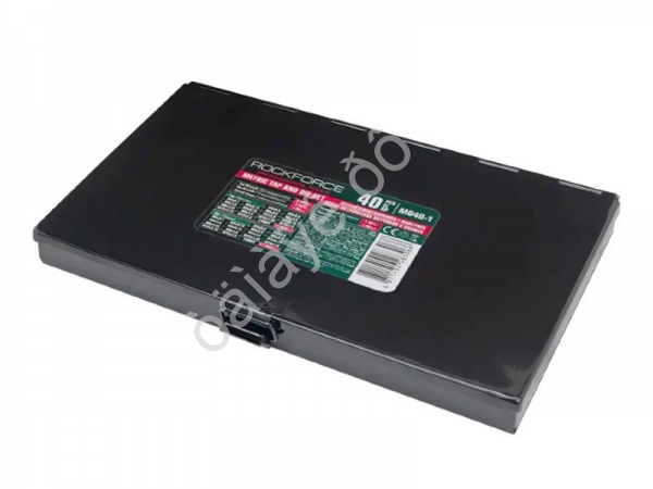 Набор метчиков и плашек 40пр. Rockforce (M040-1)