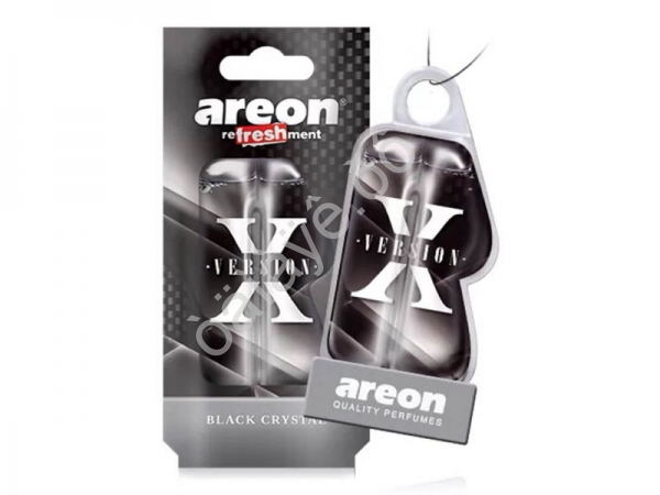 Освежитель воздуха "Аreon" подвесной гелевый LIQUID 8.5мл Черный кристалл  Х-vers. 902 /1/24
