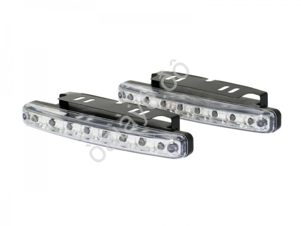 Огни ходовые DRL, 8 LED МТ 1/100_