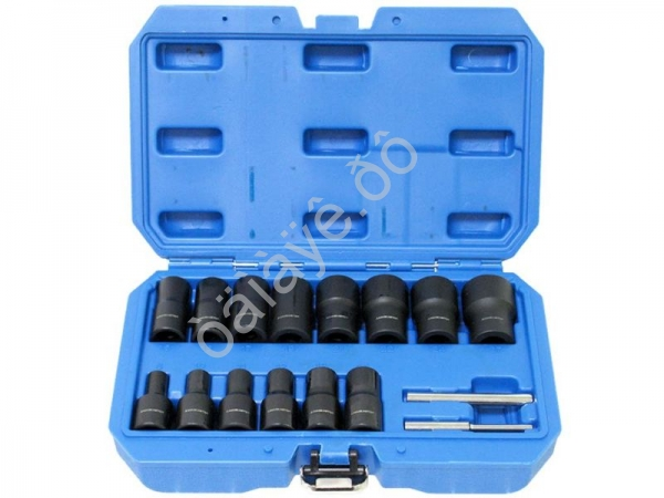 Набор головок для поврежденных болтов и гаек 16 пр. МАЯКАВТО™ /1/10_