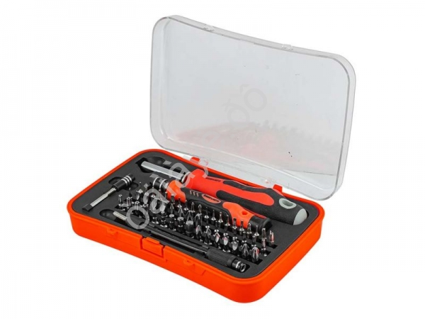 Набор отверток многоцелевых с удлинителем и набором бит для точных работ, 57пр.(T,TH,H,SL,PH,PZ,спец BaumAuto