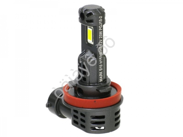 Светодиод 12V S10/10-18/H8/H9/H11/H16 25W 2500Lm 4300K МАЯК