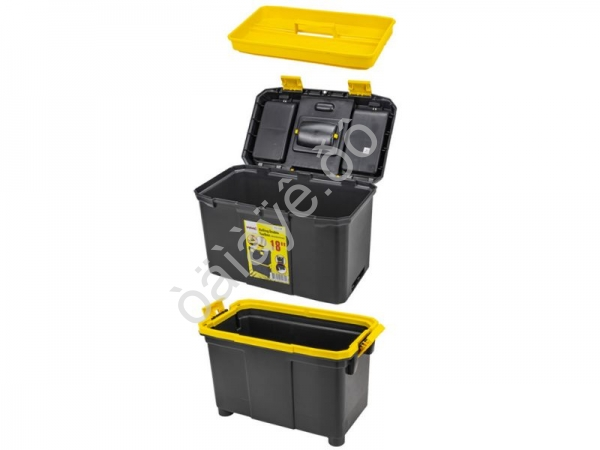 Ящик пластмассовый на колесах 18", 585x450x270мм WMC TOOLS