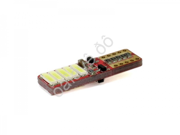 Светодиод Т10 - 10 SMD 7014 белый Canbus с доп. сопротивл 1/10/100_ Светодиод Т10 - 10 SMD 7014 белый Canbus с доп. сопротивл 1/10/100_