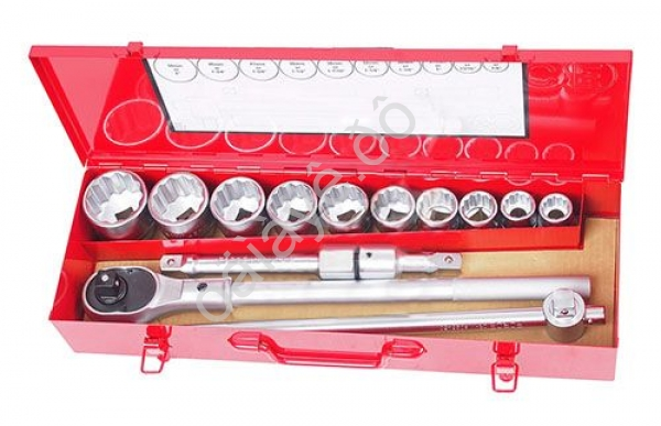 F6141  Набор торцовых головок  3/4"  14пред  /1