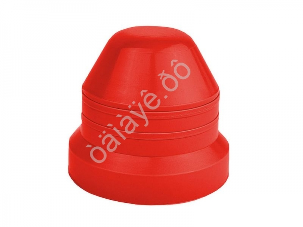 Колпачок колесный на ГАЙКУ для а/м Газель NEXT, красный  МК-КО-73