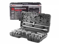 Набор инструментов 26пр, 3/4' 1'(6гр.)(17,19,21,22,24,27,30,32,33,34,35,36,36-12гр,38,41,46,50мм,1 FORCEKRAFT Набор инструментов 26пр, 3/4' 1'(6гр.)(17,19,21,22,24,27,30,32,33,34,35,36,36-12гр,38,41,46,50мм,1 FORCEKRAFT