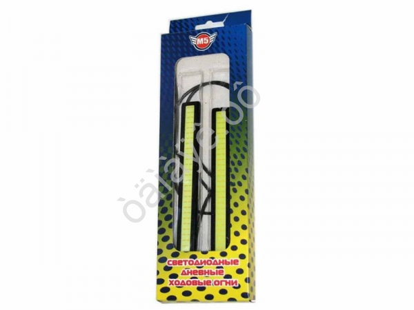 Огни ходовые DRL-14см,12V 5,2 Вт, COB 1/100_ Огни ходовые DRL-14см,12V 5,2 Вт, COB 1/100_