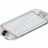 Плафон подсветки салона, овал прозрачный (15*7,5см, DC 12-85V, 48LED) (1шт) CX05