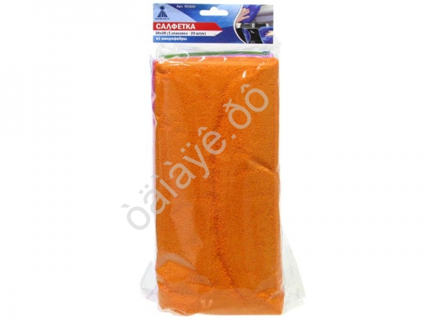 Салфетка Микрофибра 30*30 (1уп.-20шт) МАЯКАВТО™1/24_ Салфетка Микрофибра 30*30 (1уп.-20шт) МАЯКАВТО™1/24_