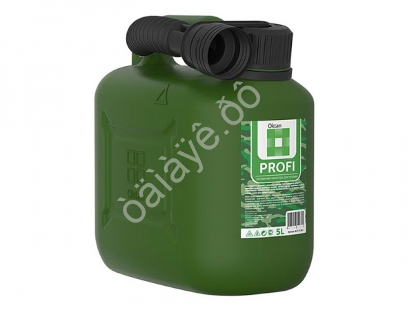 Канистра пластиковая Oktan 5л зелёная усиленная /1/12 Канистра пластиковая Oktan 5л зелёная усиленная /1/12