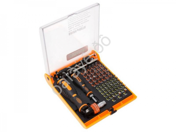 Набор отверток реверсивных многоцелевых с удлинителями и набором бит для точных работ, 70пр.(T,TH,H, BaumAuto