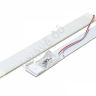 Плафон подсветки салона, длинный (30*3см, DC 12-85V, 12W, 120LED) (1шт)