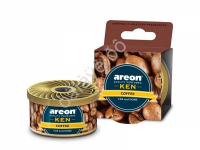 Освежитель воздуха "Areon KEN" в банке, CoffeeКофе /1/12